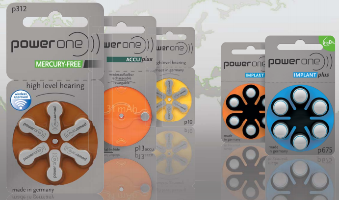 Батарейки для слуховых аппаратов